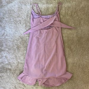 Light purple/pink mini dress